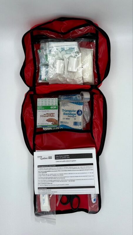 Trousse de Premiers Soins en Milieu Scolaire / Garderies