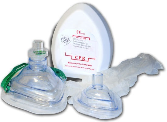 Masque de poche (combo) 1 adulte et 1 bébé